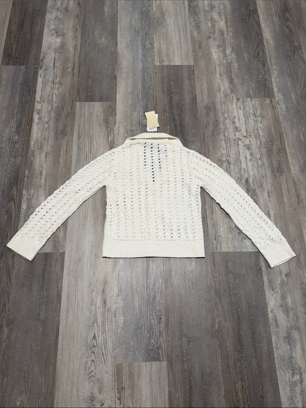 Ramy Brook Ivory Nadia Bauble Knit Cardigan - Picture 5 of 11
